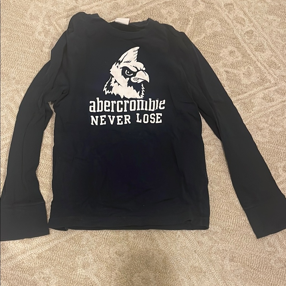 Abercrombie & Fitch Kids Black Long Sleeve Shirt